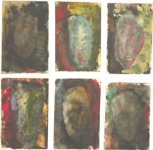 departures #8 11x7.5 in. mixed media 